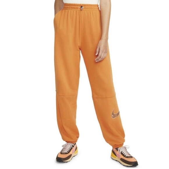 Nike - Swoosh High Waist Joggers - Picture 2 of 5